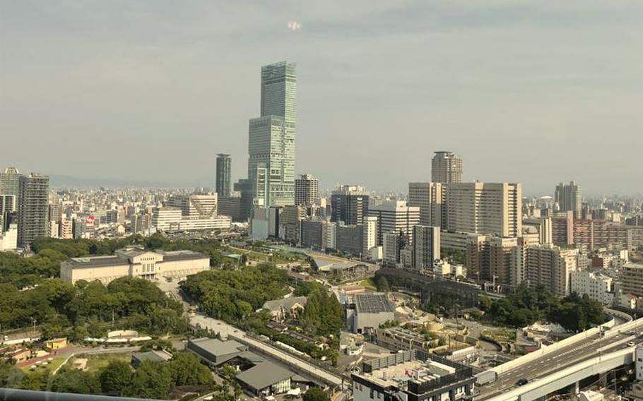 View from Tsutenkaku Tower